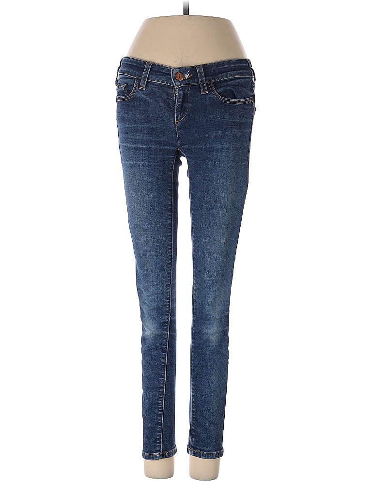 Pre-owned Pilcro And The Letterpress Jeans In Blue