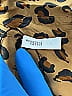 Rosetta Getty Animal Print Brown Long Sleeve Blouse Size 0 - photo 6
