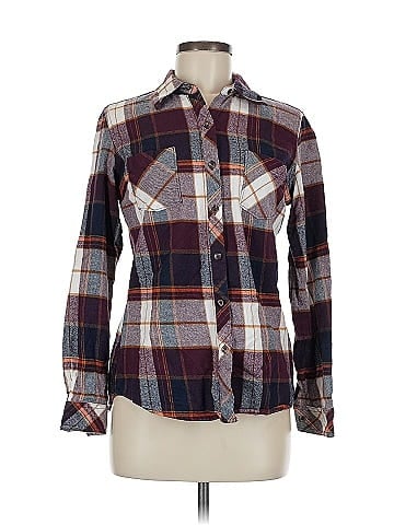 Natural Reflections Long Sleeve Button-Down Shirt (view 1)