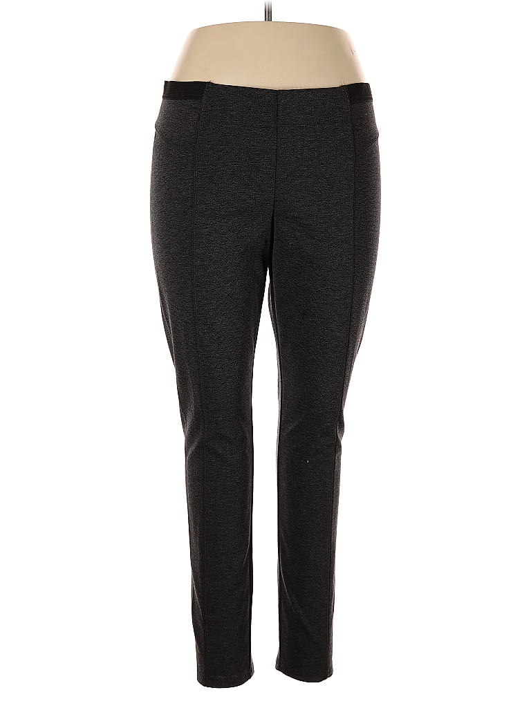 Pre-owned Simply Vera Vera Wang Dress Pants In Gray