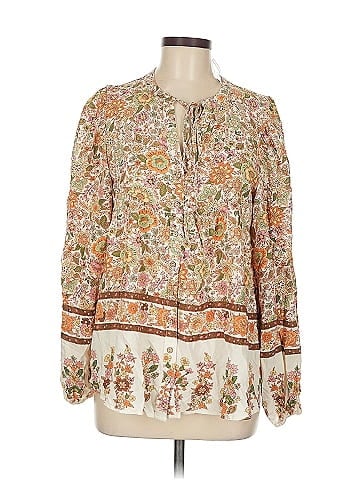 Blu Pepper Long Sleeve Blouse (view 1)