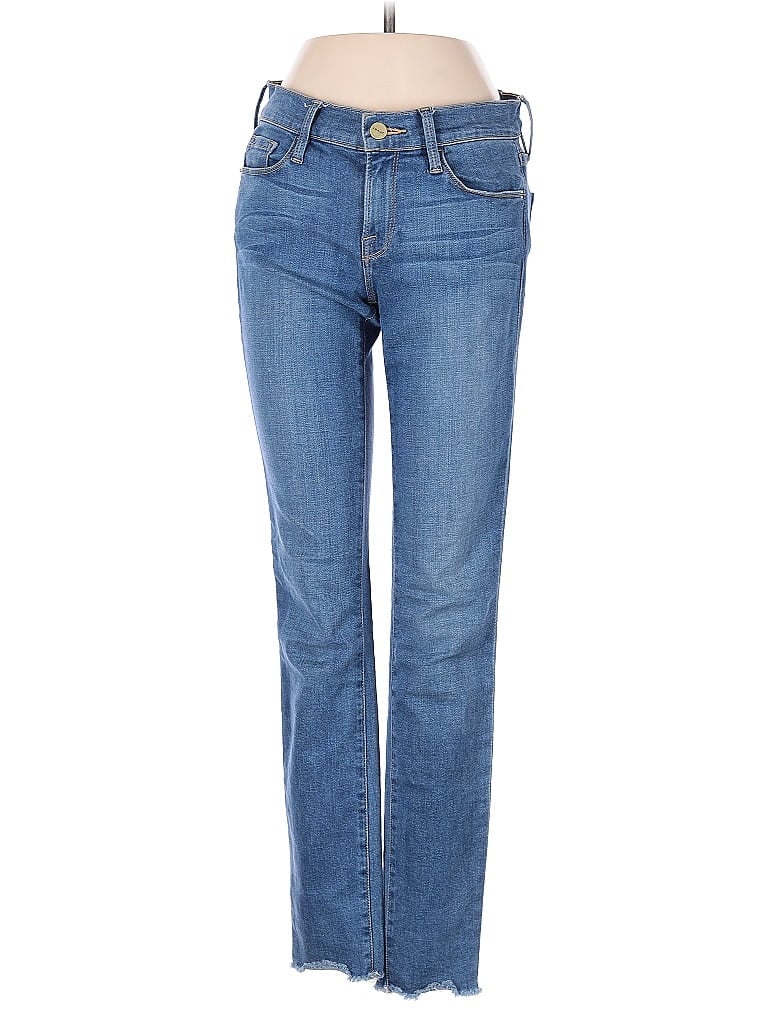 Click to view more detailed imagery on our partner's website Pre-owned Frame Jeans In Blue