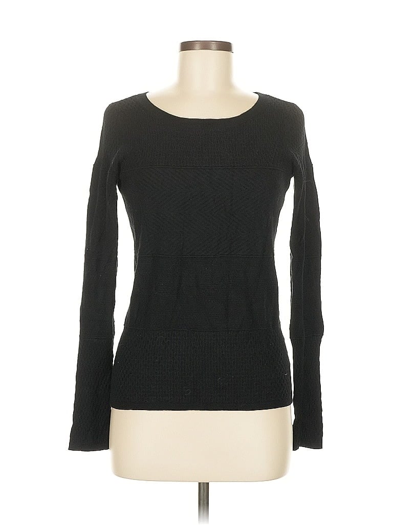 Pre-owned Express Pullover Sweater In Black