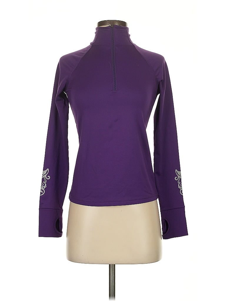 Click to view more detailed imagery on our partner's website Pre-owned Athleta Turtleneck Sweater In Purple