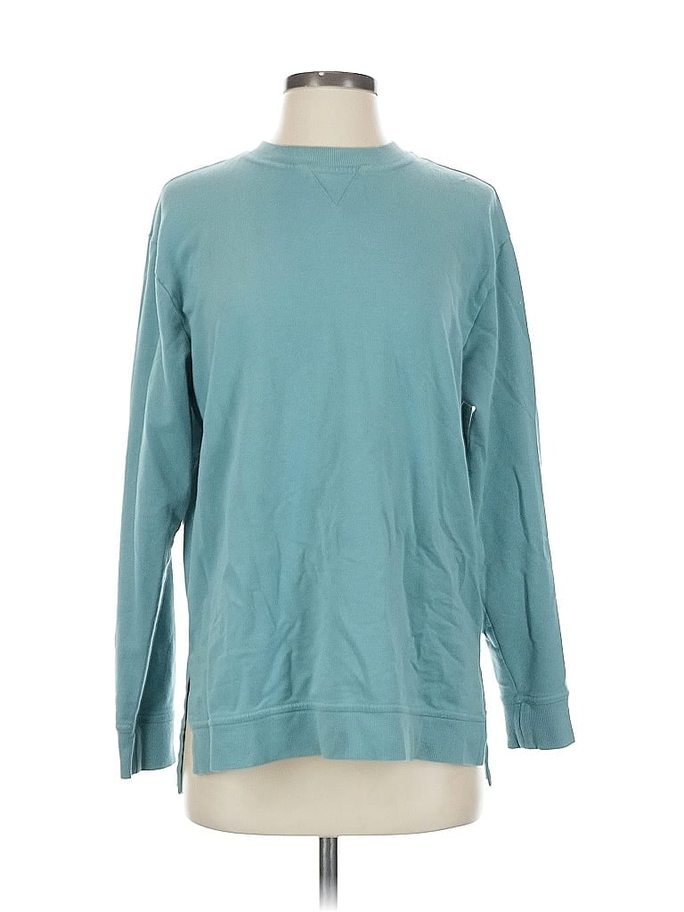 Pre-owned Assorted Brands Sweatshirt In Blue