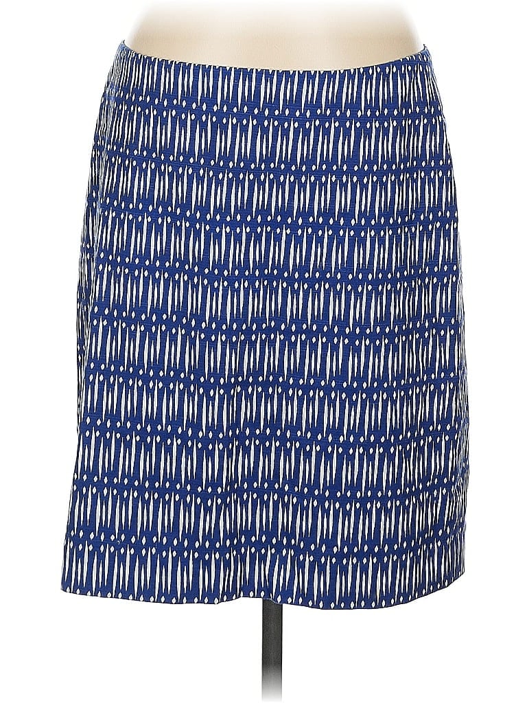 Pre-owned Ann Taylor Casual Skirt In Blue