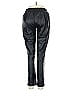 Assorted Brands 100% Polyurethane Metallic Black Casual Pants Size M - photo 2