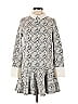 Plastic Island Gray Casual Dress Size S - photo 1