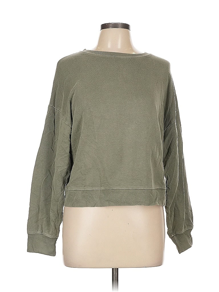 Click to view more detailed imagery on our partner's website Pre-owned Rivet & Thread Sweatshirt In Green