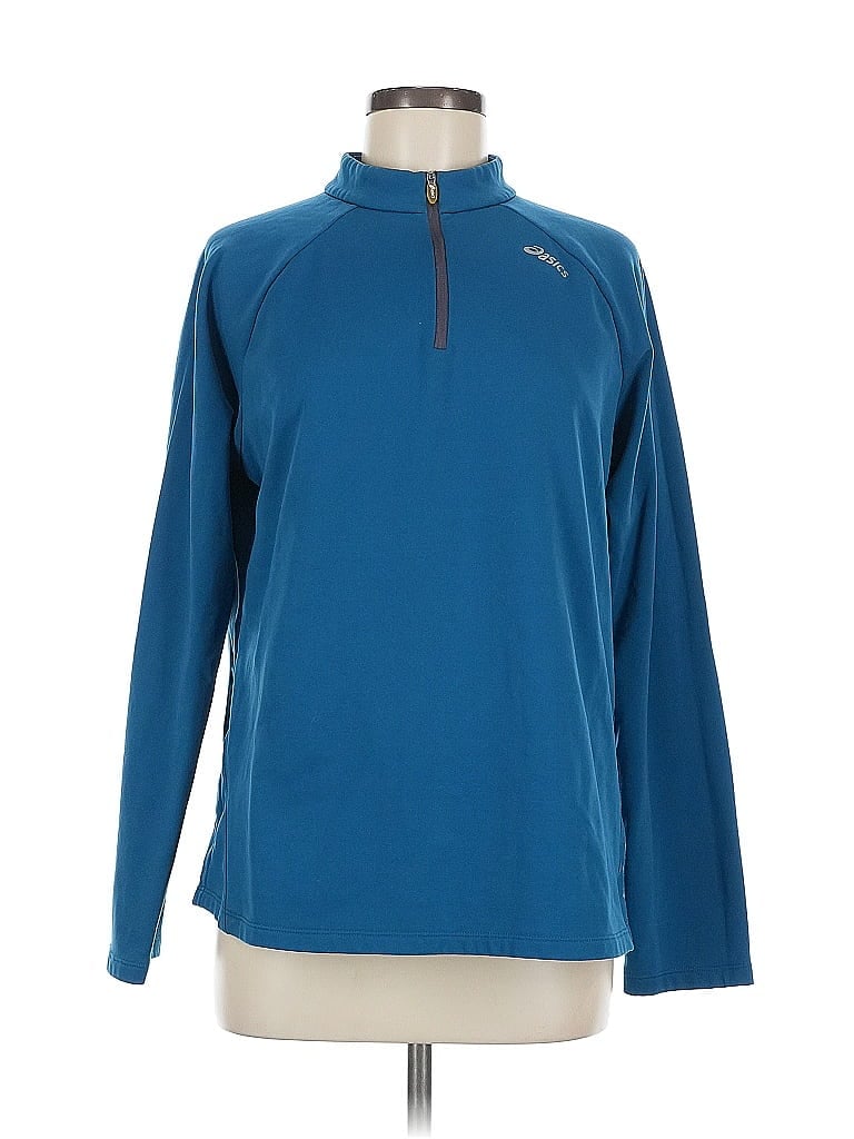 ASICS Pre-owned Pullover Sweater In Blue