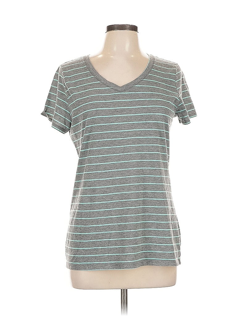 Pre-owned Lucy Short Sleeve T-shirt In Blue