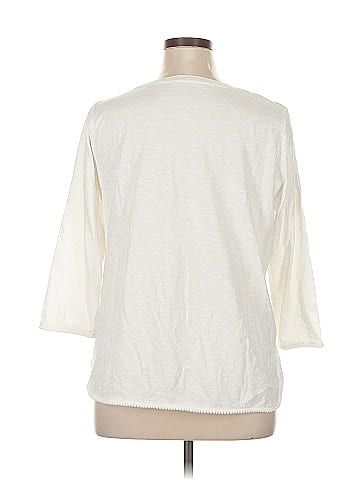Talbots Outlet 3/4 Sleeve T-Shirt (view 2)