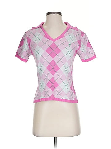 Lilly Pulitzer 100% Cotton Pink Short Sleeve T-Shirt Size S