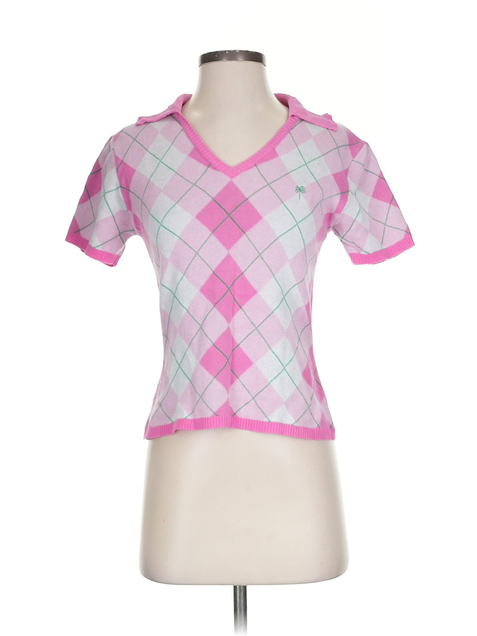 Lilly Pulitzer 100% Cotton Pink Short Sleeve T-Shirt Size S
