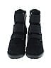 Valdini Black Ankle Boots Size 10 - photo 2