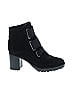 Valdini Black Ankle Boots Size 10 - photo 1