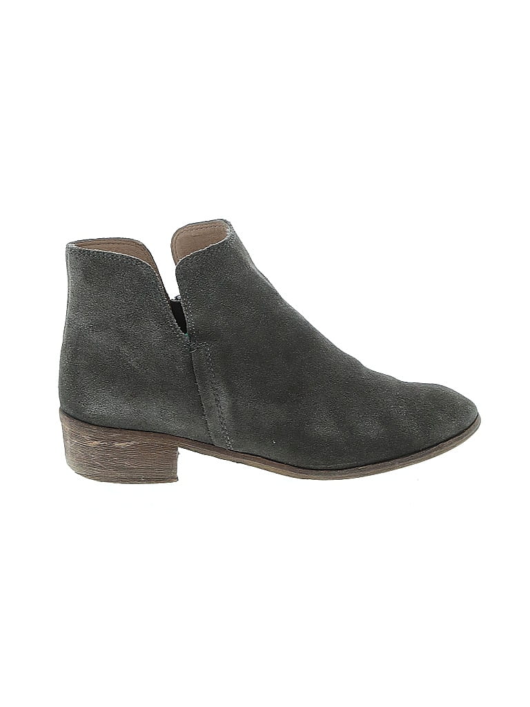 Pre-owned Splendid Ankle Boots In Gray
