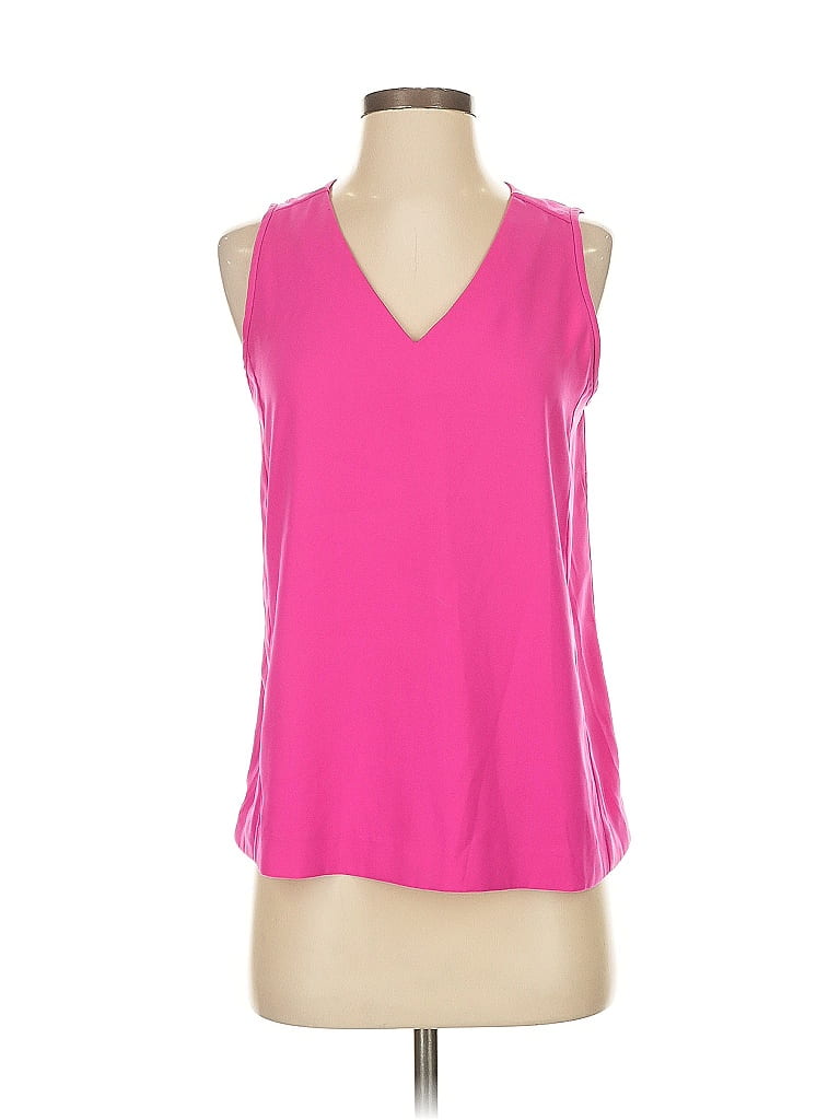 Pre-owned J.crew Factory Store Sleeveless Blouse In Pink