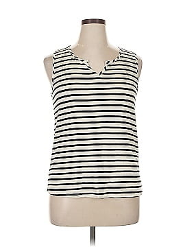 Green Envelope Sleeveless T Shirt