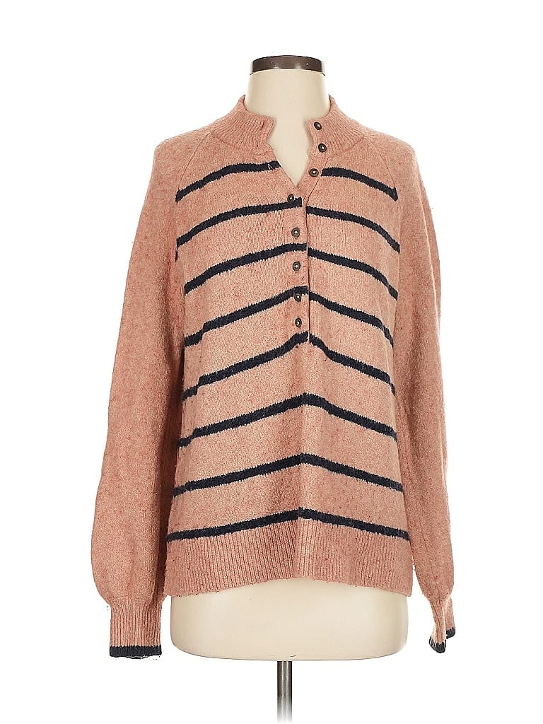 Pre-owned Madewell Cardigan Sweater In Pink