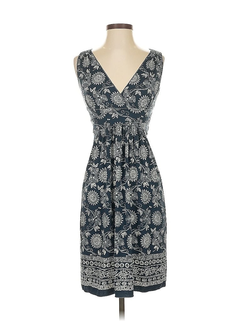 Pre-owned Max Studio Casual Dress In Blue