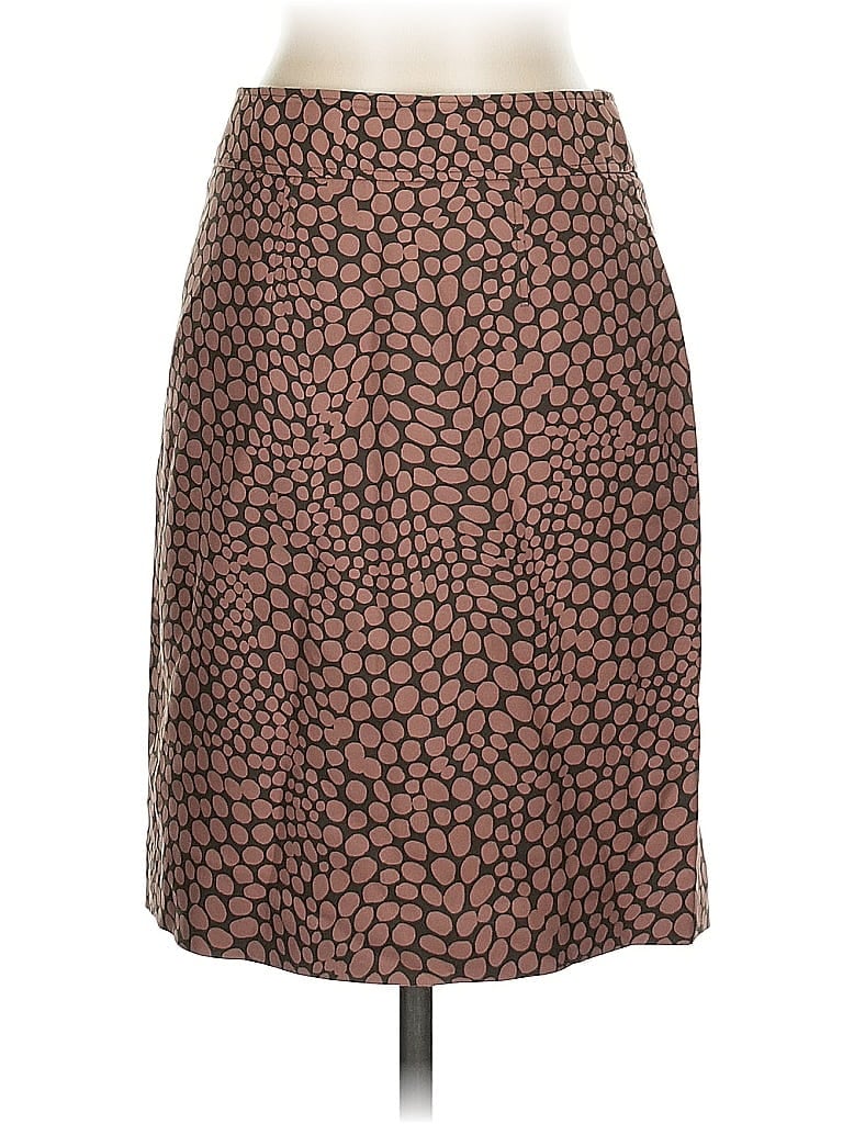 Pre-owned Ann Taylor Loft Casual Skirt In Brown