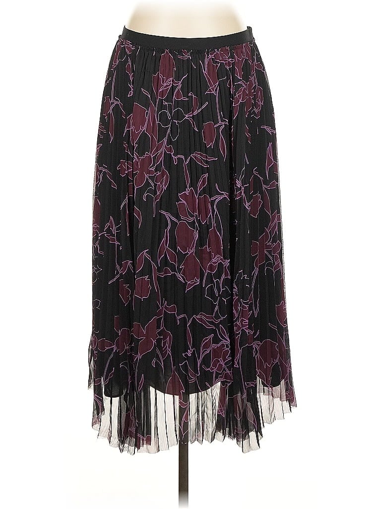 HALOGEN Pre-owned Formal Skirt In Burgundy