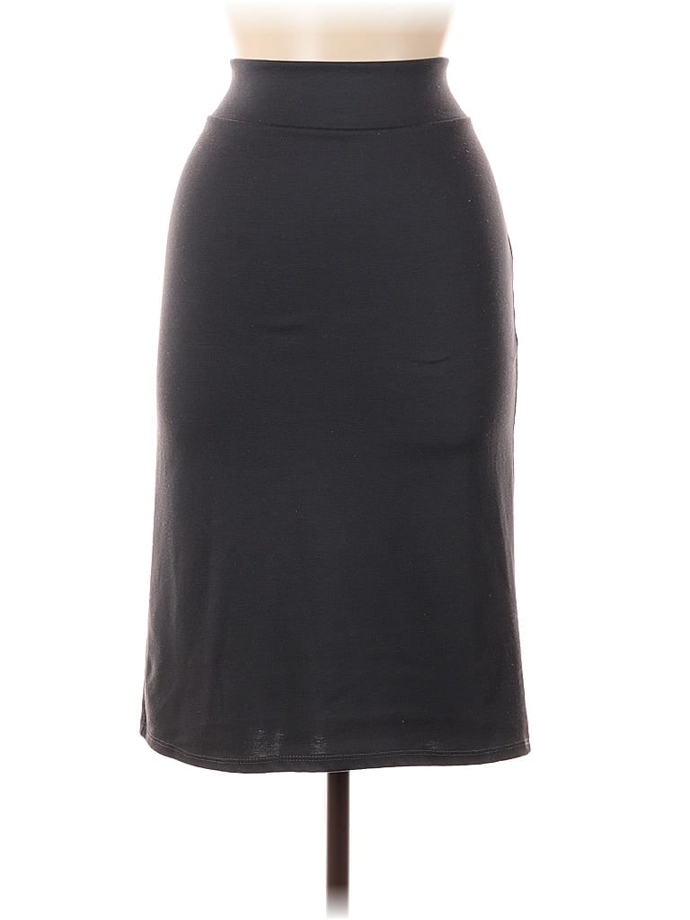 Pre-owned 42 Pops Formal Skirt In Black