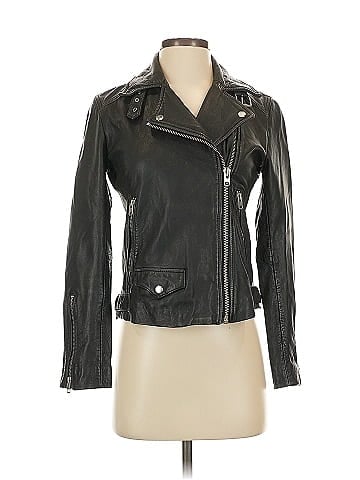 Topshop Faux Leather Jacket (view 1)