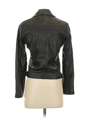 Topshop Faux Leather Jacket (view 2)