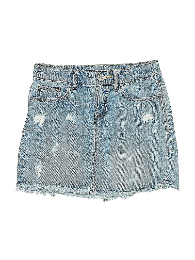 Click to view more detailed imagery on our partner's website Pre-owned Gap Kids' Denim Skirt In Blue