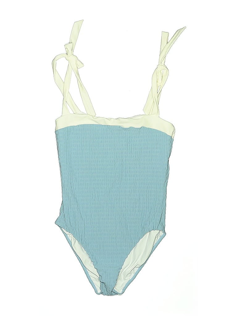 Pre-owned Hermoza Bodysuit In Blue