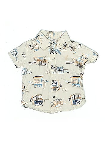 Carter's Short Sleeve Button-Down Shirt (view 1)