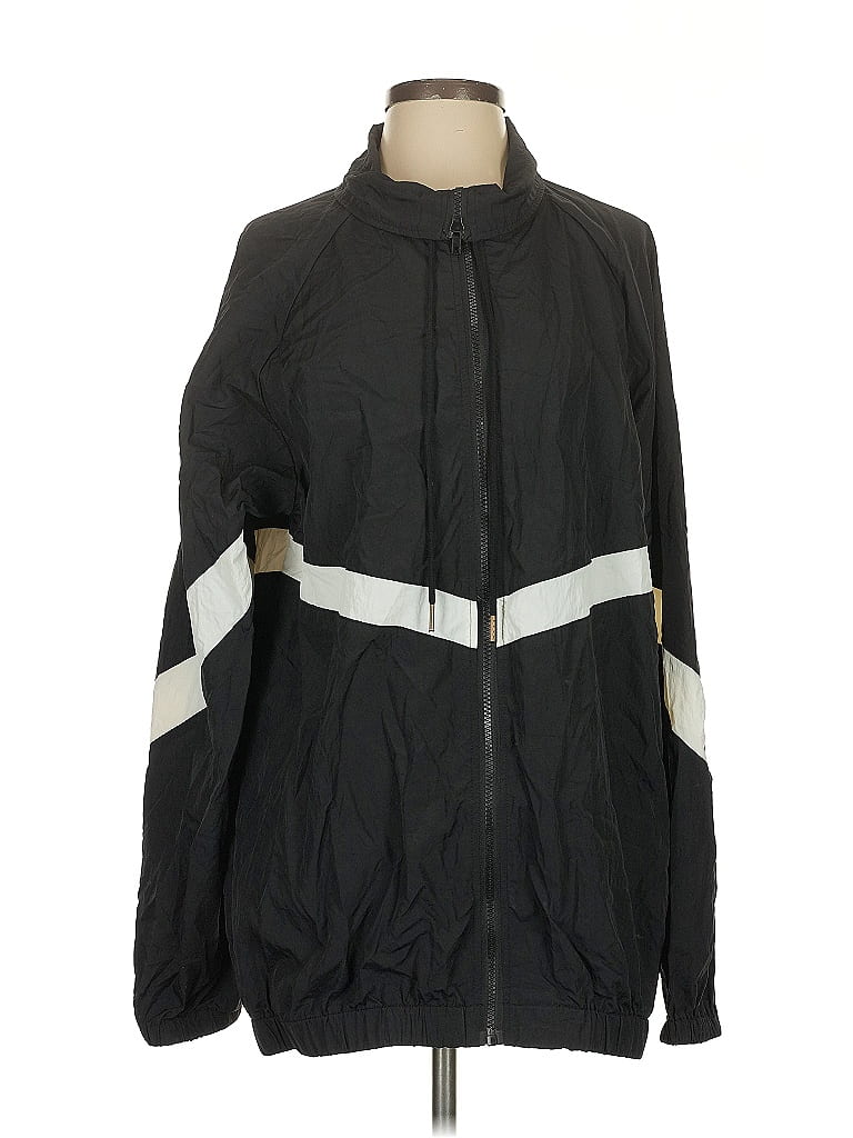 Click to view more detailed imagery on our partner's website Pre-owned Bp. Windbreaker Jacket In Black