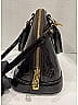 Louis Vuitton 100% Leather Black Burgundy Vernis Alma BB Amarante Satchel One size - photo 14
