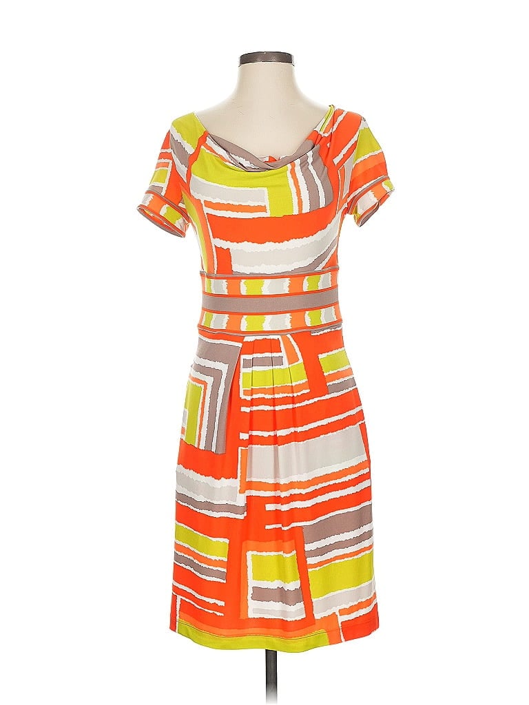 Click to view more detailed imagery on our partner's website Pre-owned Bcbgmaxazria Casual Dress In Orange