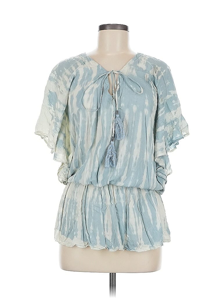 Pre-owned Tiare Hawaii Short Sleeve T-shirt In Blue