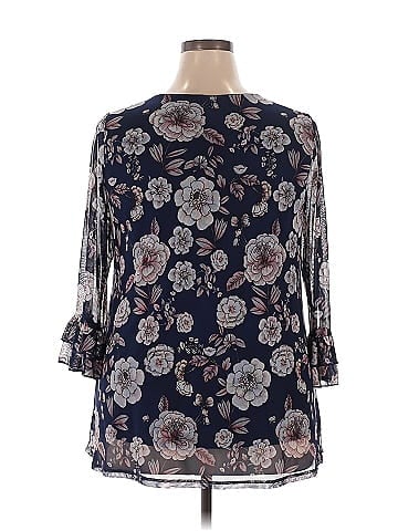 Papermoon 3/4 Sleeve Blouse (view 2)
