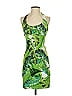 Cache Tropical Green Cocktail Dress Size XS