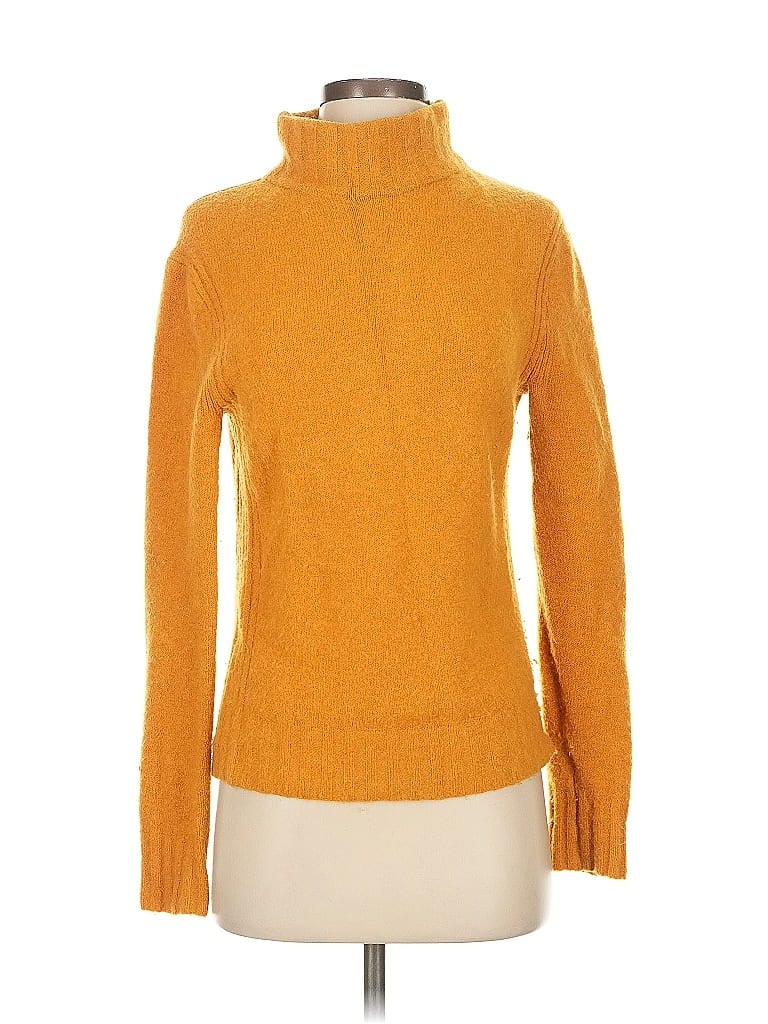 Pre-owned Point Sur Turtleneck Sweater In Orange