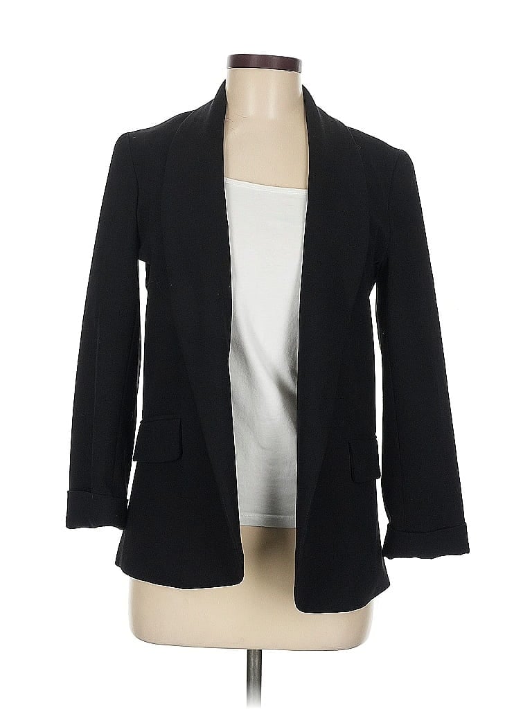 Pre-owned Necessary Objects Blazer Jacket In Black