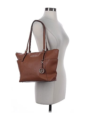 MICHAEL Michael Kors Leather Shoulder Bag (view 2)