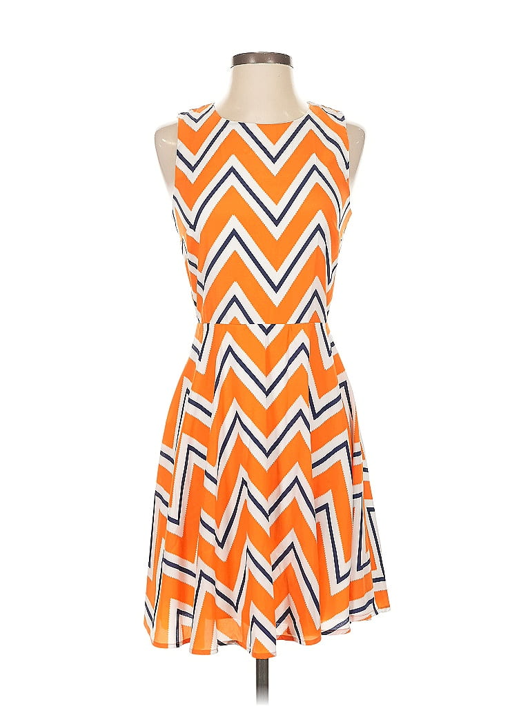 Pre-owned Everly Casual Dress In Orange