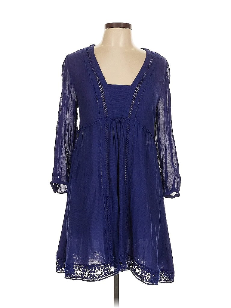 Pre-owned Vanessa Virginia Kimono In Blue