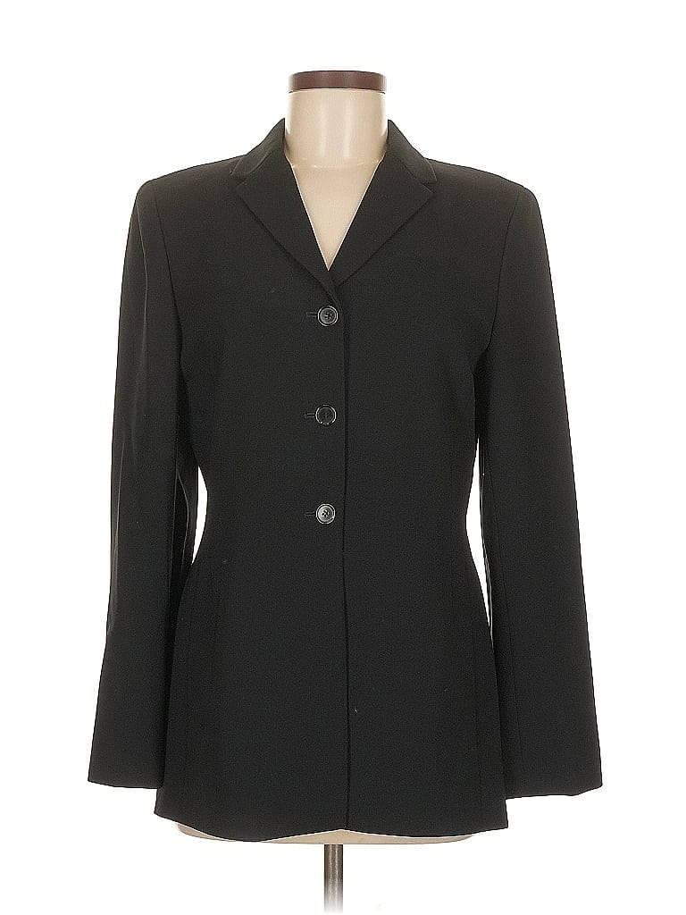 Pre-owned Ann Taylor Blazer Jacket In Black