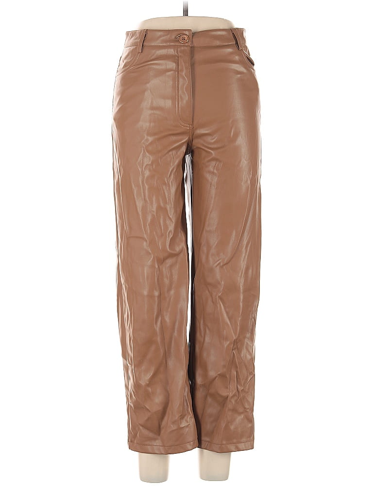Pre-owned Miss Love Casual Pants In Brown