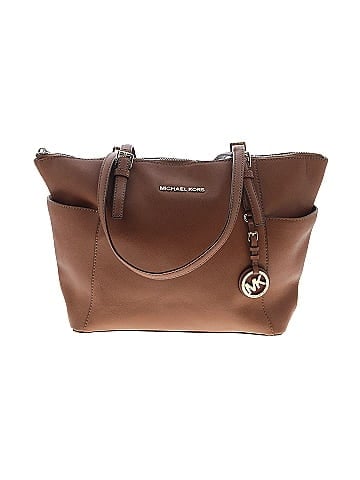 MICHAEL Michael Kors Leather Shoulder Bag (view 1)