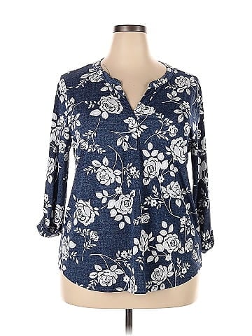 Papermoon 3/4 Sleeve Blouse (view 1)