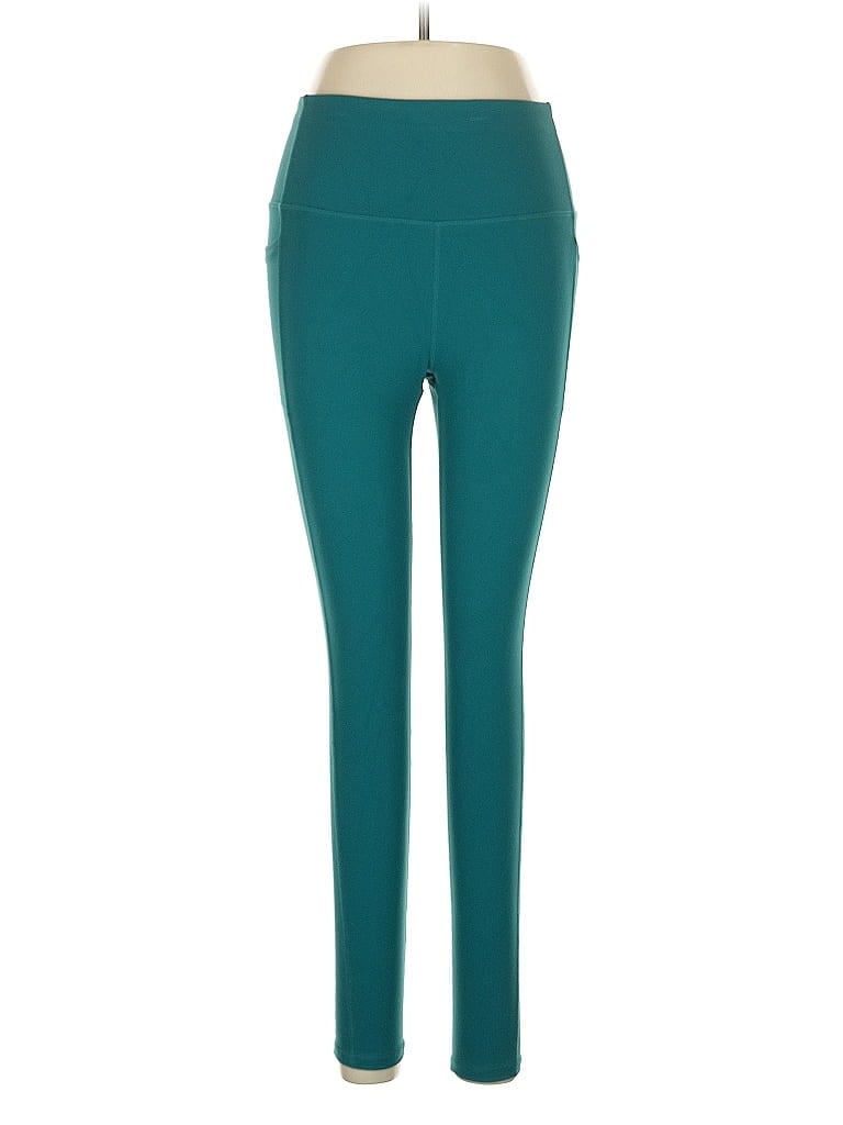 Pre-owned Skechers Active Pants In Blue