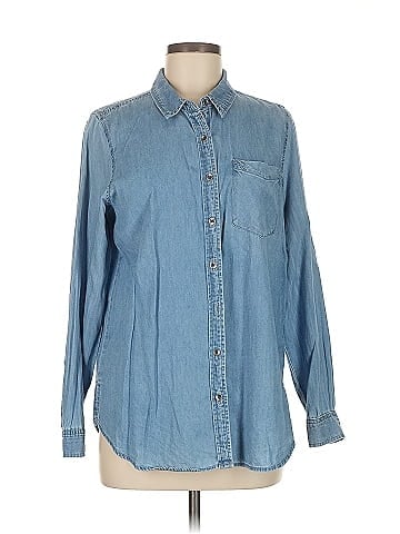 Vanilla Star Long Sleeve Button-Down Shirt (view 1)